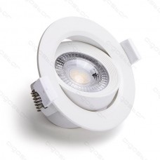 LED E6 podhľadové sviet. zapustené 5W 6000K nastaviteľný uhol svietenia