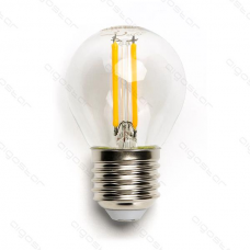 LED žiarovka E27 G45 6W Filament