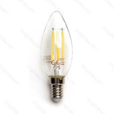 LED žiarovka E14 C35 4W Filament