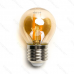 LED žiarovka E27 G45 6W AMBER Filament