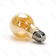 LED žiarovka E27 A60 4W AMBER Filament