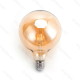 LED žiarovka E27 G125 8W AMBER Filament