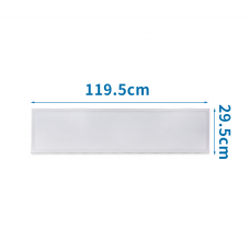 LED panel 1200x300mm, 60W, 6800lm, 4000K, biely rám, BACKLIT