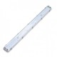 Prisadené prachotesné svietidlo pre LED trubice T8 150cm IP65 Double