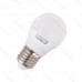 LED žiarovka E27 G45 6W teplá biela
