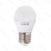 LED žiarovka E27 G45 6W teplá biela