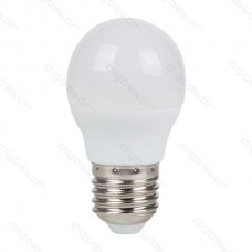 LED žiarovka E27 G45 7W teplá biela