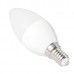 LED žiarovka E14 C37 5W Teplá biela