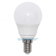 LED žiarovka E14 G45 3W 280° teplá biela