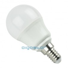 LED žiarovka E14 G45 5W 280° studená biela