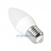 LED žiarovka E27 C37 7W 270° studená biela