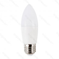 LED žiarovka E27 C37 9W studená biela