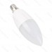 LED žiarovka E14 C37 9W 260° teplá biela