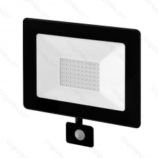 LED SLIM reflektor so senzorom 50W 4000K