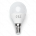 LED žiarovka E14 G45 9W teplá biela