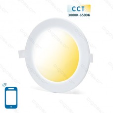 SMART LED SLIM DOWN LIGHT 12W WIFI CCT（3000K-6500K）(Cutout:155mm)