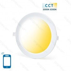 SMART LED SLIM DOWN LIGHT 18W WIFI CCT（3000K-6500K）(Cutout:205mm)