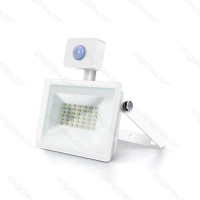 LED SLIM reflektor biely so senzorom 30W 6400K