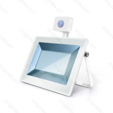 LED SLIM reflektor biely so senzorom 100W 6400K