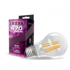 LED žiarovka E27 A60 4W Filament