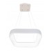 LED závesné svietidlo NEST 40W, 2600lm s diaľkovým ovládačom biela