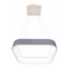 LED závesné svietidlo NEST 40W, 2600lm s diaľkovým ovládačom šedá
